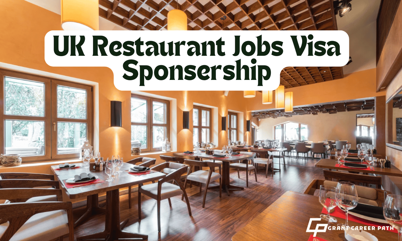 Read more about the article Restaurant Assistant Jobs in UK with Visa Sponsorship 2024 (up to £13 Per Hour)