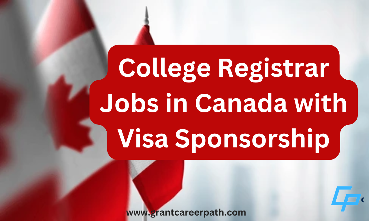 Read more about the article College Registrar Jobs in Canada with Visa Sponsorship 2024 (CAD 60,000 to 90,000 Per Year)