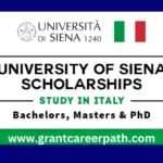 University of Siena DSU Scholarship 2025 in Italy | Fully Funded