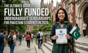 Read more about the article The Ultimate Guide to Fully Funded Undergraduate Scholarships for Pakistani Students in 2026